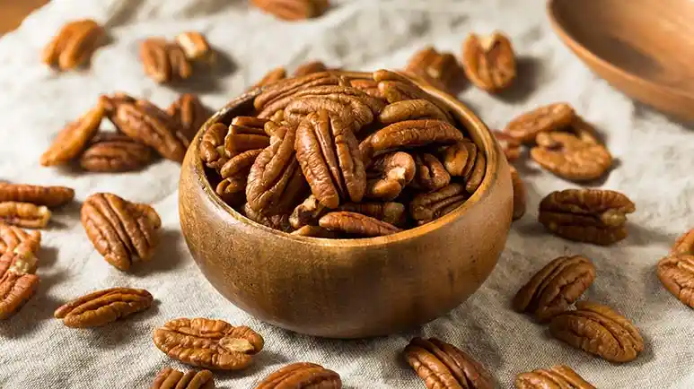 Nueces pecanas: el fruto seco rico en vitaminas que beneficia la salud de tu mascota